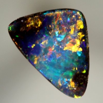 SOLID BOULDER OPAL The brightest sparkles